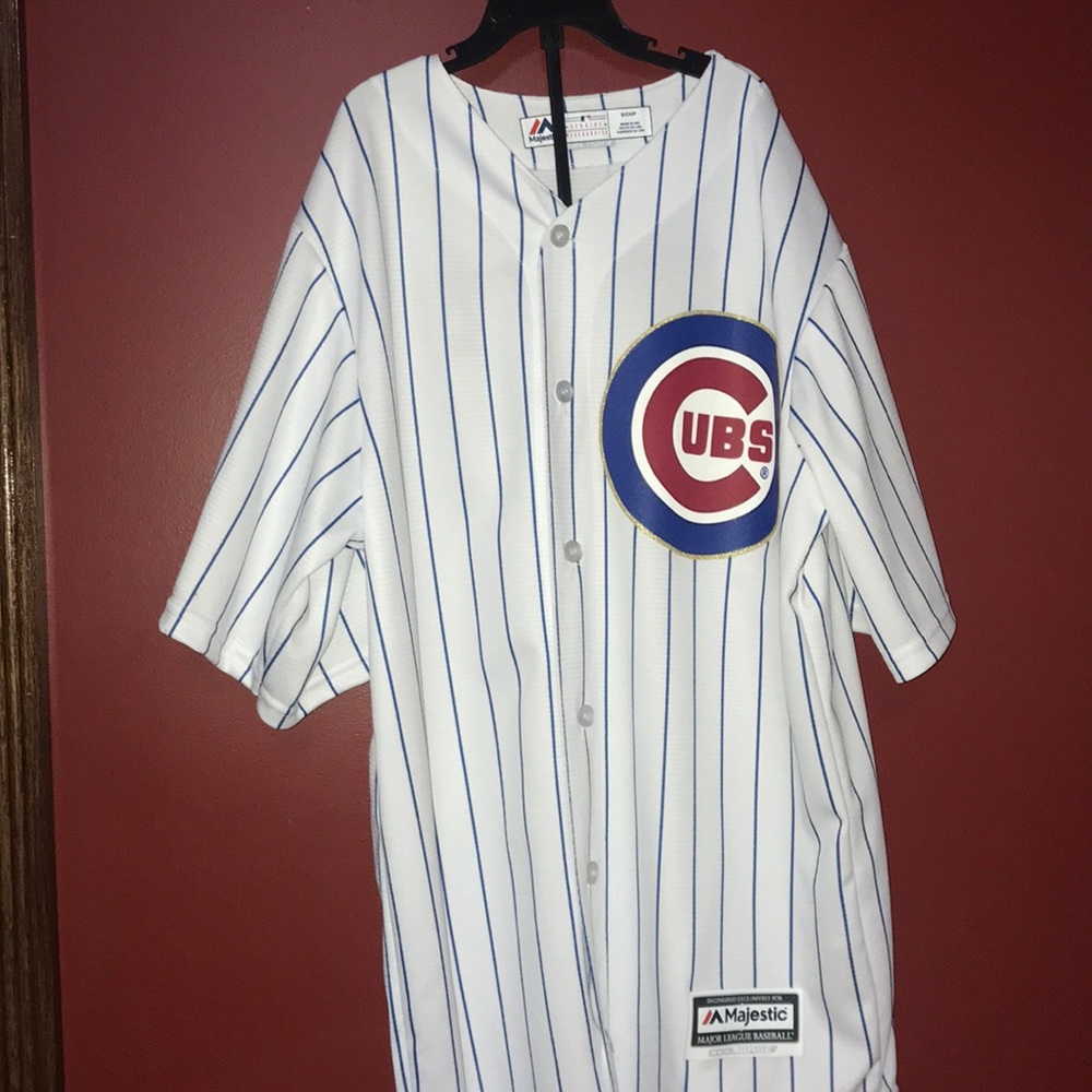 Cubs Schwarber gold program jersey